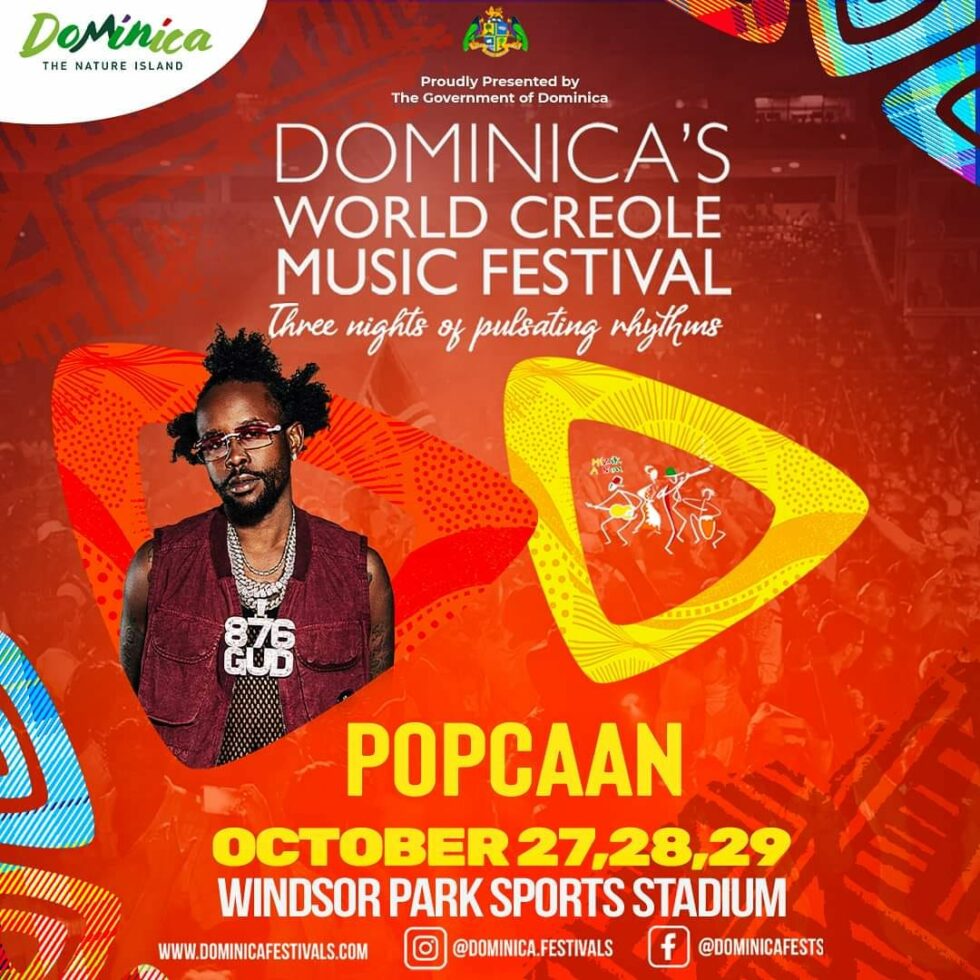 Le Dominica WORLD CREOLE MUSIC FESTIVAL - Compagnie maritime inter-îles